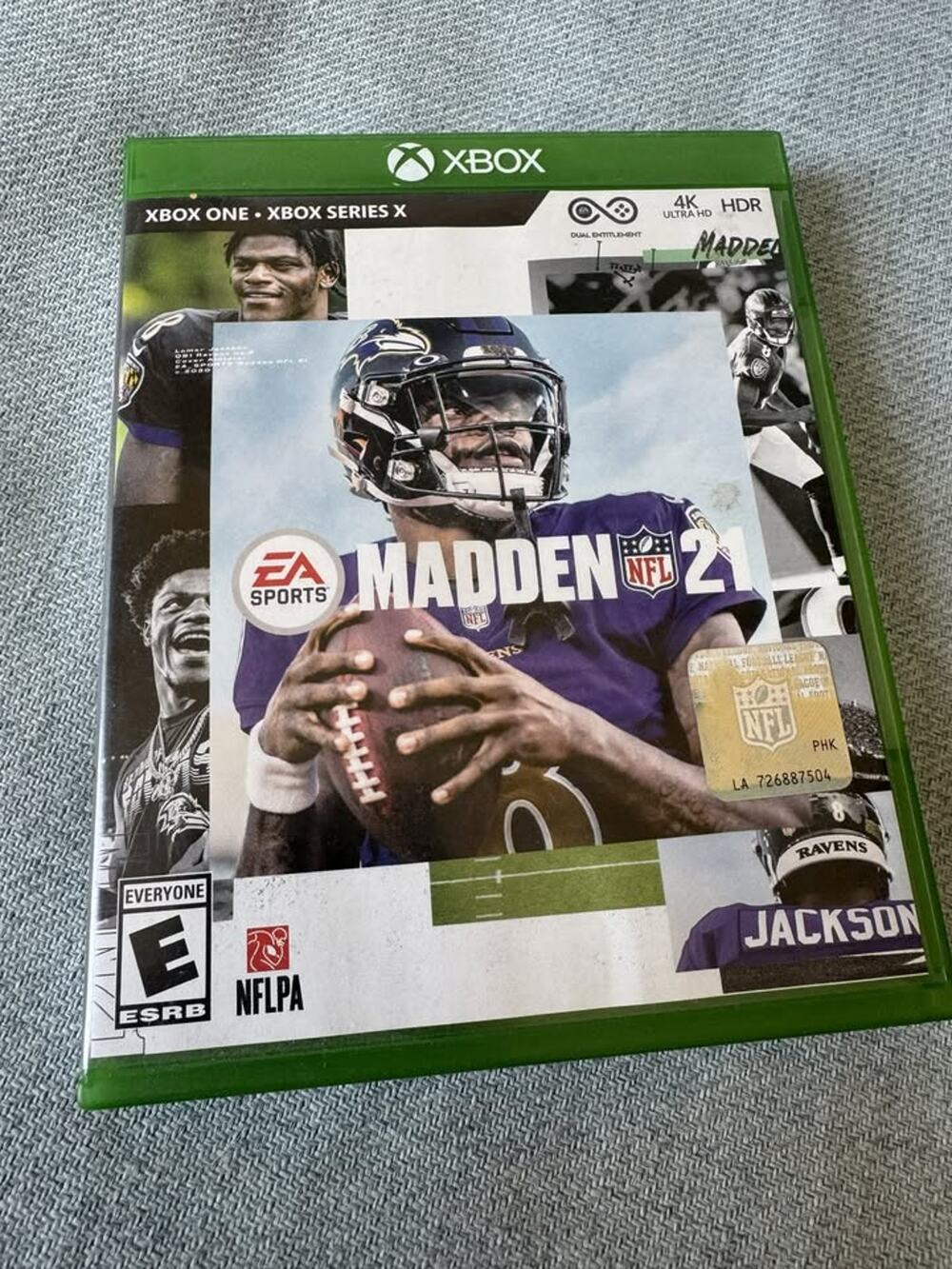 Madden NFL 21 Xbox One Xbox Series X 2020 Lamar Jackson EA Sports Football